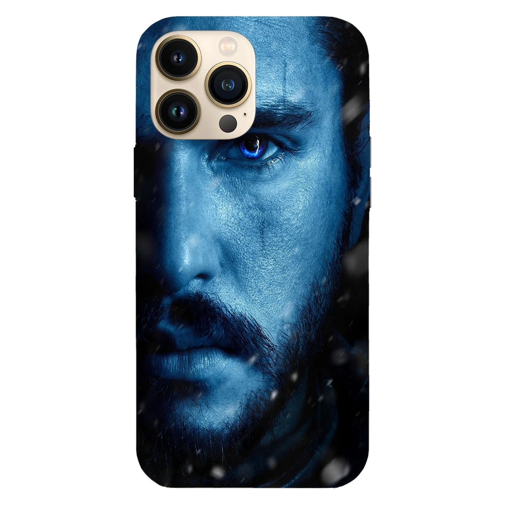 Husa telefon compatibila cu Apple iPhone 15, Viceversa, model Jon Snow Game of Thrones, Silicon, TPU - Viceversa