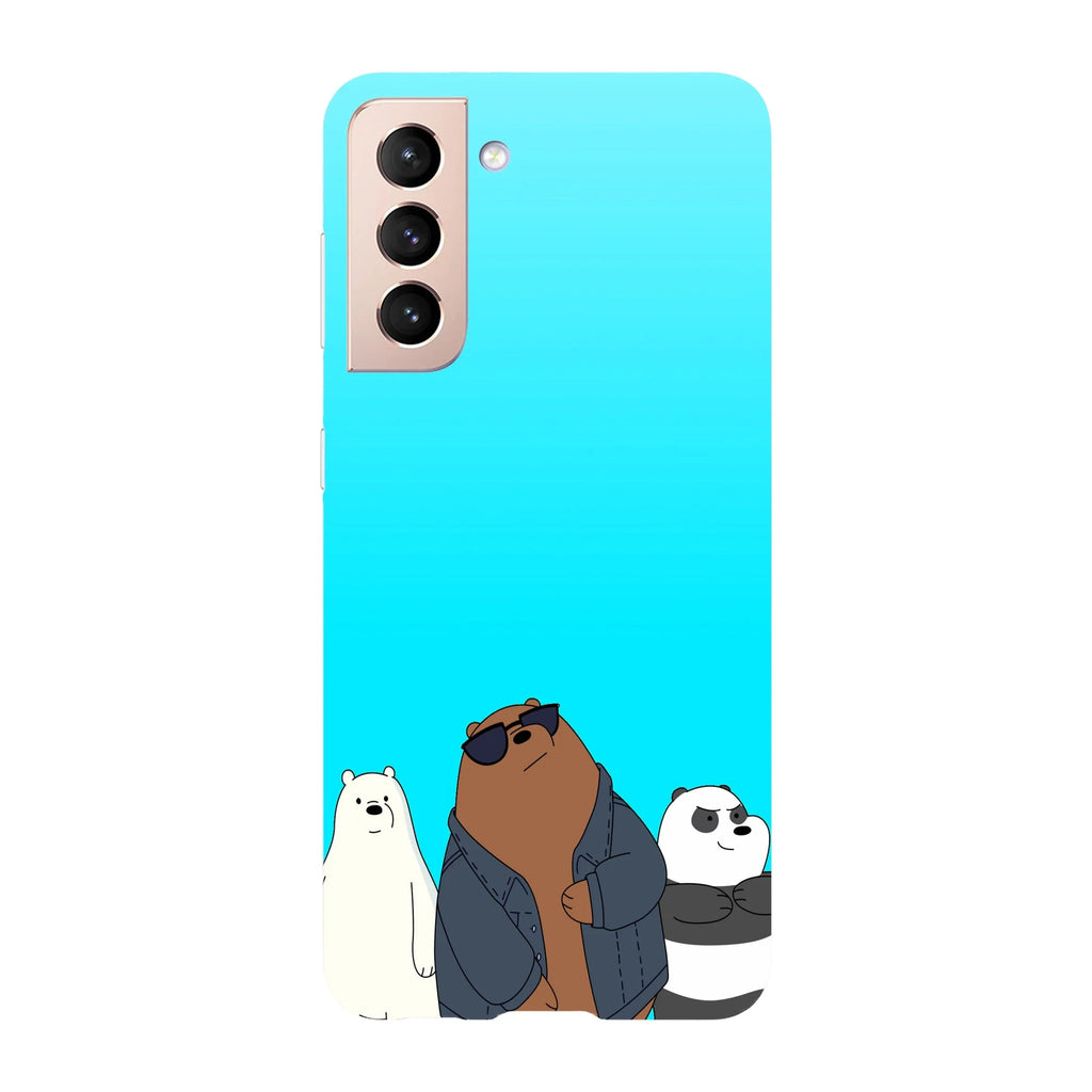 Husa compatibila cu Samsung Galaxy S22 Ultra model The Three Bears gang, Silicon, TPU, Viceversa - Viceversa