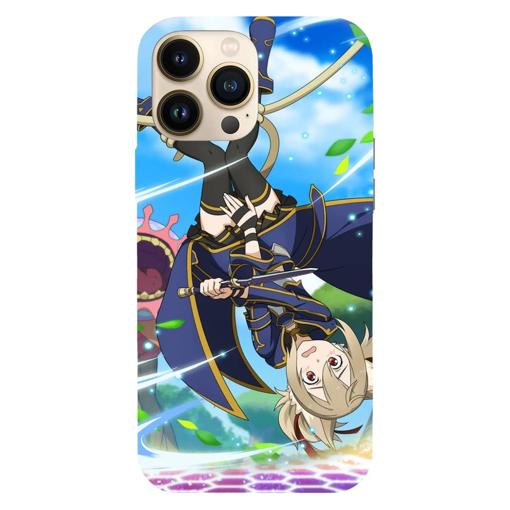 Husa telefon compatibila cu Apple iPhone 15 Plus, Viceversa, model Silica Sword Art Online, Silicon, TPU - Viceversa