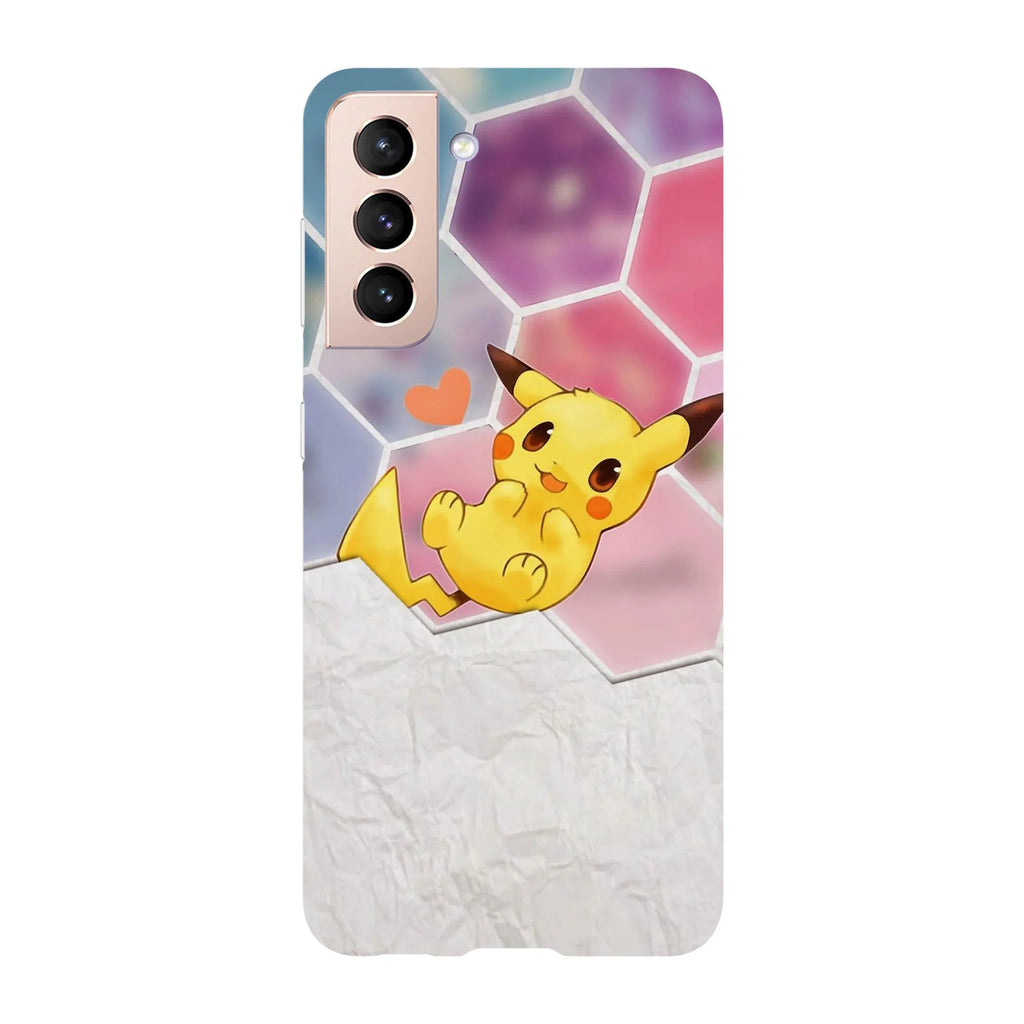 Husa compatibila cu Samsung Galaxy S22 Ultra model Pika's pokeball, Silicon, TPU, Viceversa - Viceversa