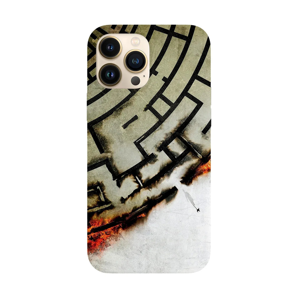 Husa compatibila cu Apple iPhone 15 model The labyrinth, Silicon, TPU, Viceversa - Viceversa
