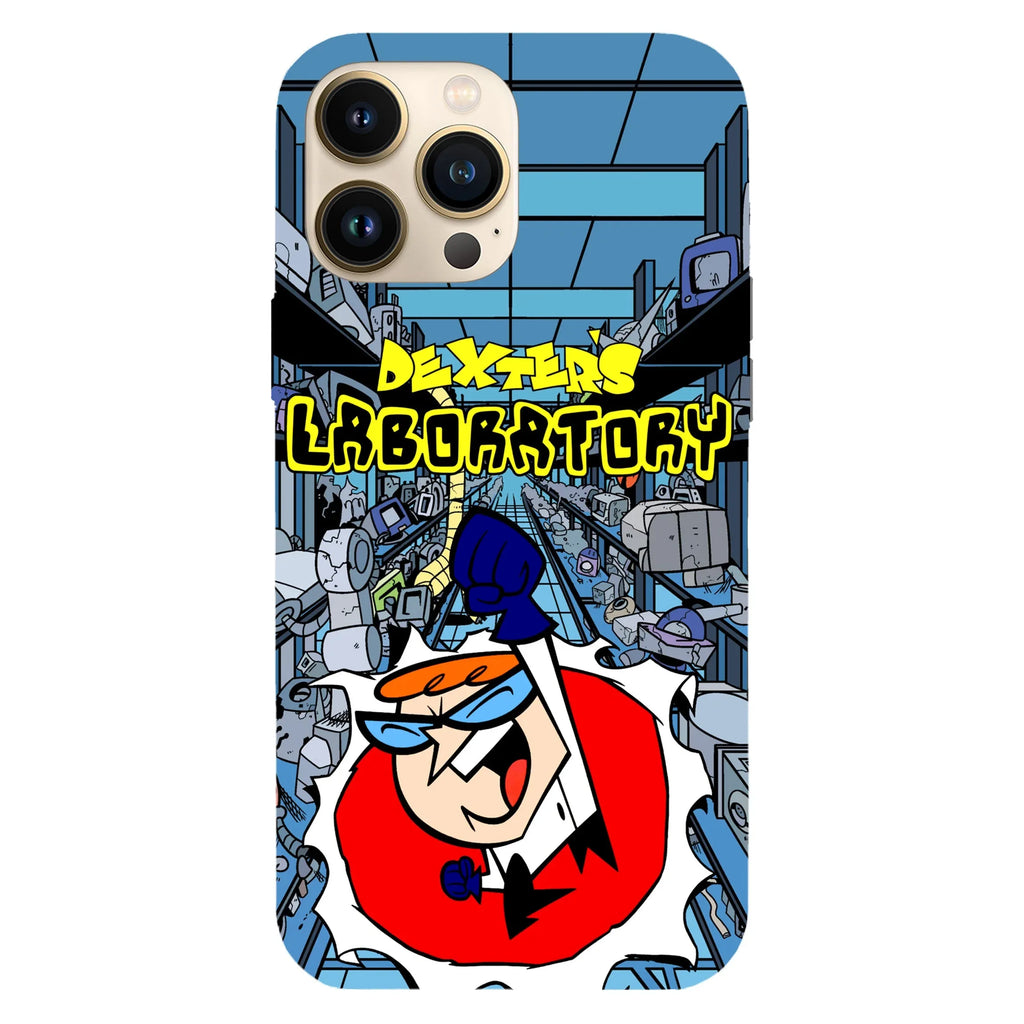 Husa compatibila cu Apple iPhone 15 Plus, Viceversa, model Dexter's Laboratory , Silicon, TPU - Viceversa