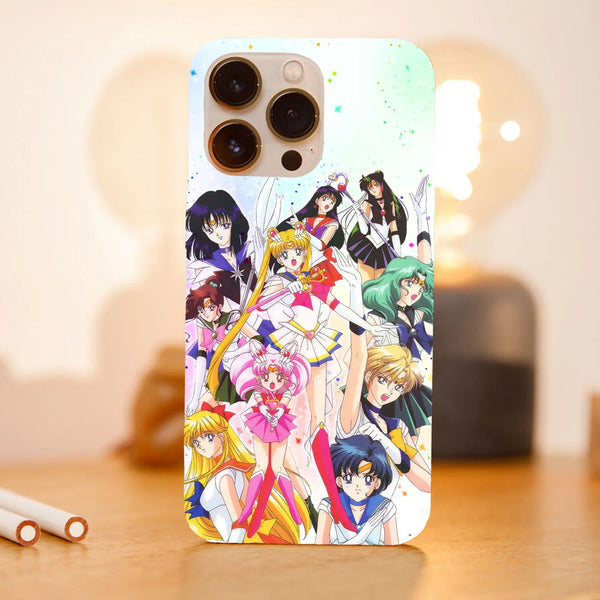 Husa compatibila cu Apple iPhone 15 Pro Max model Sailor Moon S Group, Silicon, TPU, Viceversa - Viceversa
