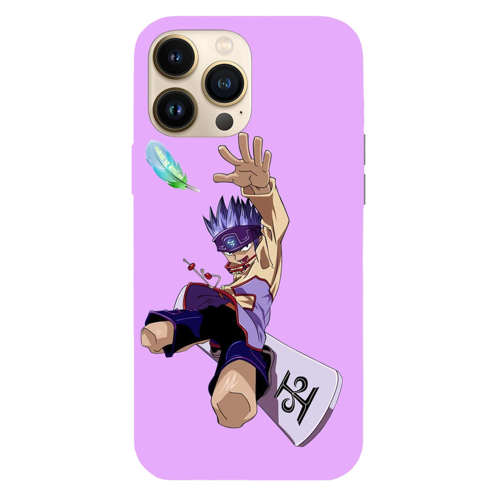 Husa telefon compatibila cu Apple iPhone 15 Pro, Viceversa, model Horohoro Shaman King, Silicon, TPU - Viceversa