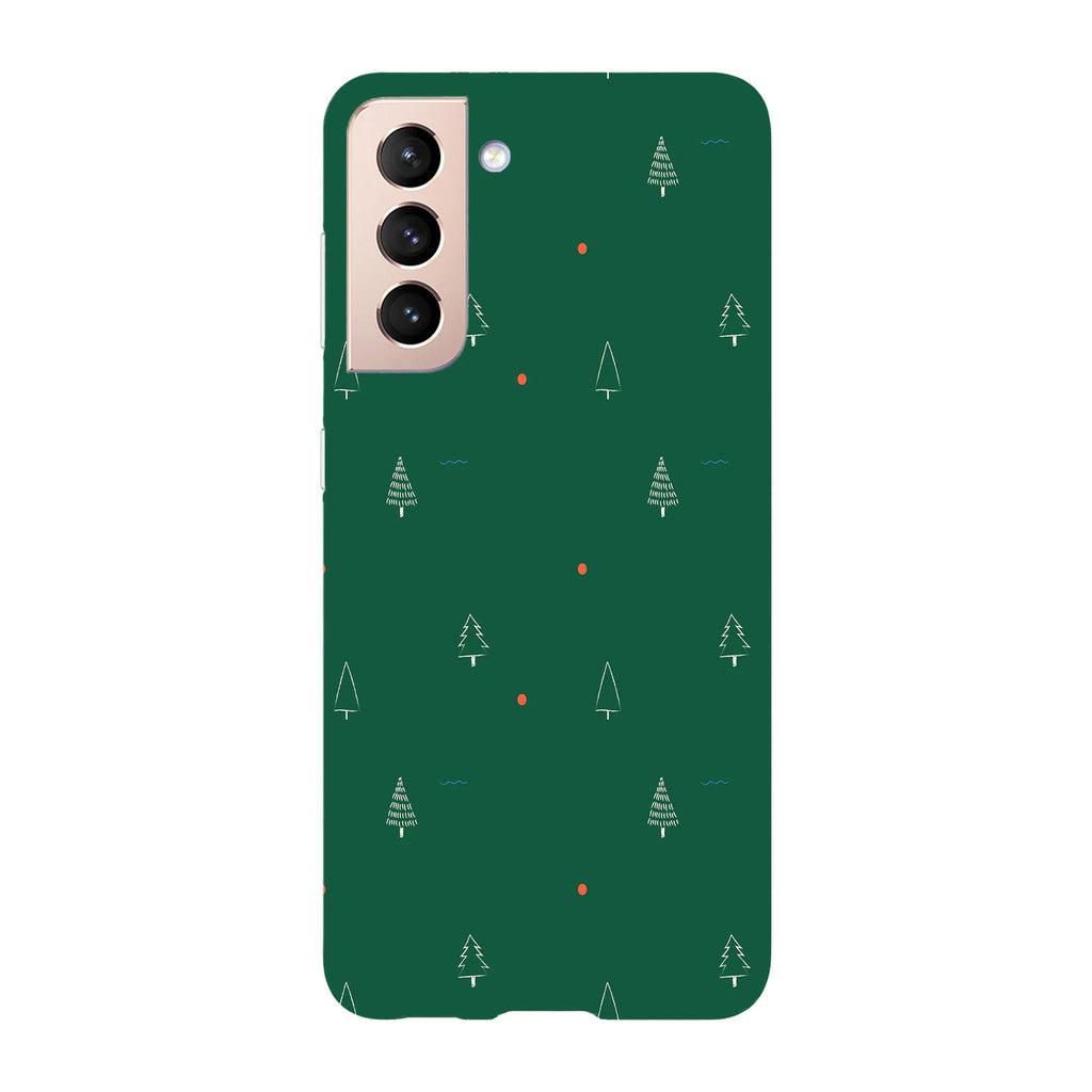 Husa Craciun compatibila cu Samsung Galaxy S22 Ultra model Green Wrapping Paper, Silicon, TPU, Viceversa - Viceversa