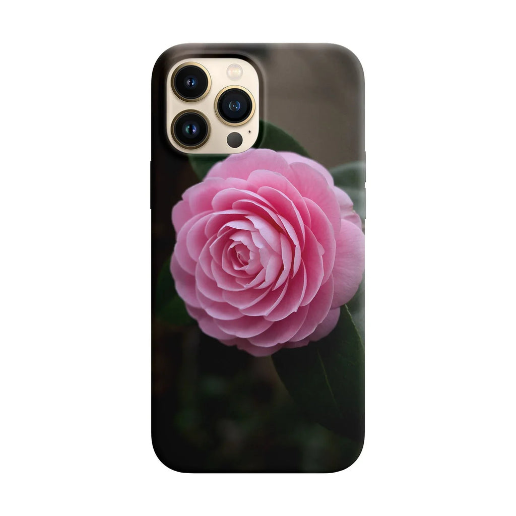Husa compatibila cu Apple iPhone 15 model Blooming pink rose, Silicon, TPU, Viceversa - Viceversa