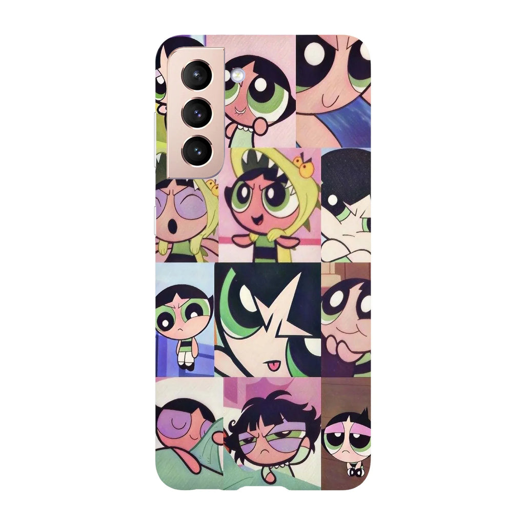 Husa compatibila cu Samsung Galaxy S22 Ultra model Buttercup Powerpuff, Silicon, TPU, Viceversa - Viceversa
