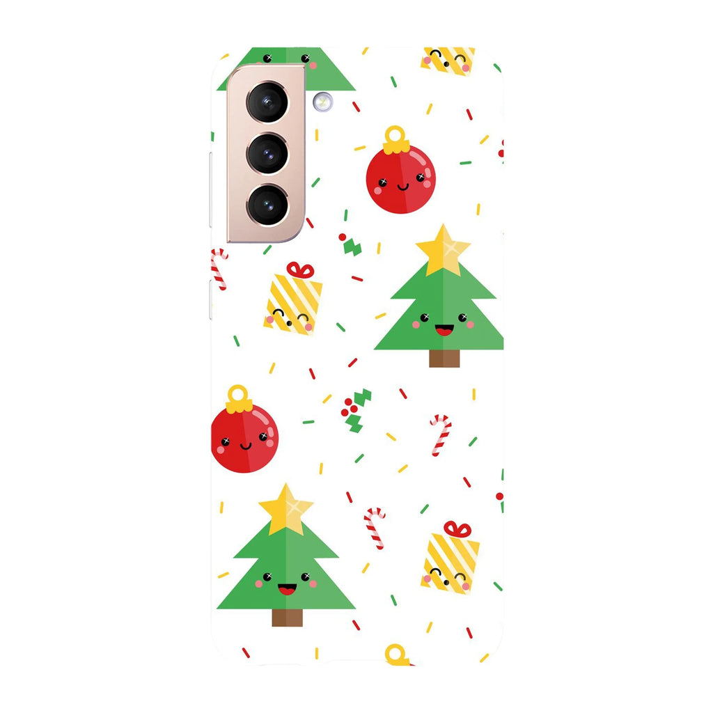Husa Craciun compatibila cu Samsung Galaxy S22 Ultra model Kawaii Christmas gift, Silicon, TPU, Viceversa - Viceversa