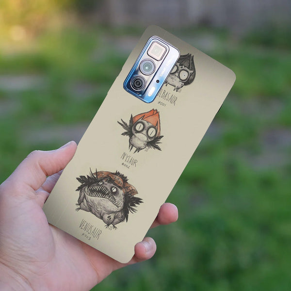 Husă din silicon Motorola G100 cu G100 bulbasaur evolutions tenebrism style