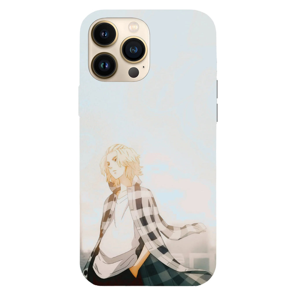 Husa telefon compatibila cu Apple iPhone 15 Plus, Viceversa, model Sano Manjiro Tokyo Revengers, Silicon, TPU - Viceversa