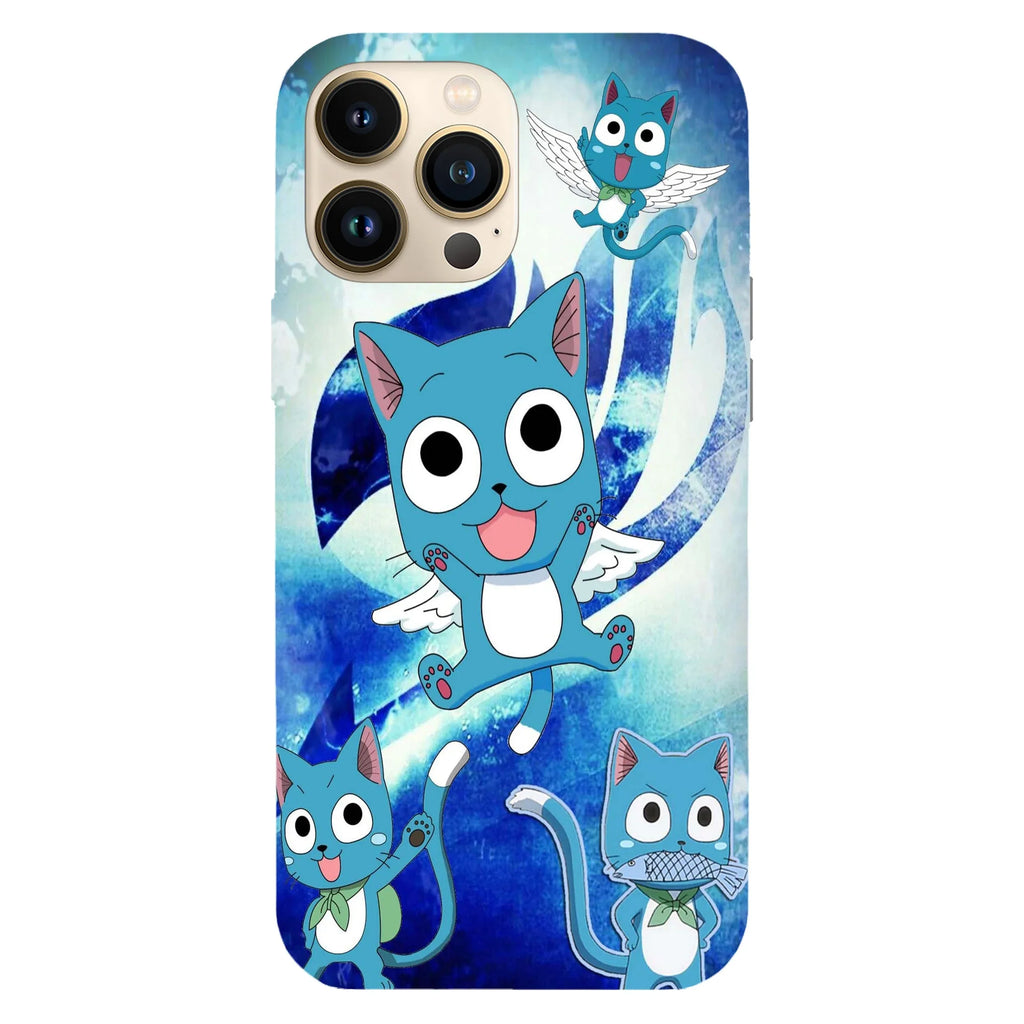 Husa compatibila cu Apple iPhone 15 Pro Max model Happy Fairy Tail, Silicon, TPU, Viceversa - Viceversa