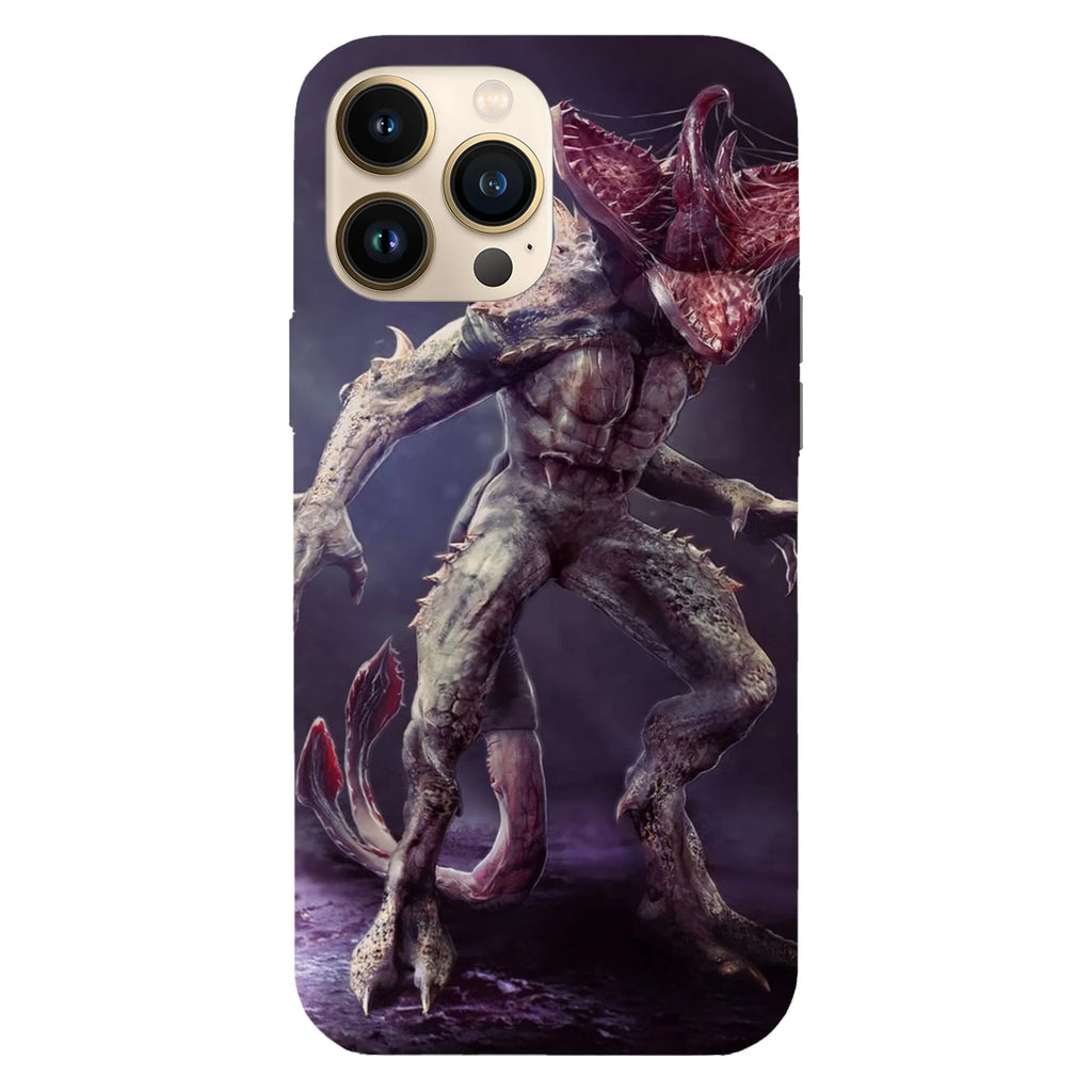 Husa telefon compatibila cu Apple iPhone 15 Plus, Viceversa, model Demogorgon Stranger things, Silicon, TPU - Viceversa