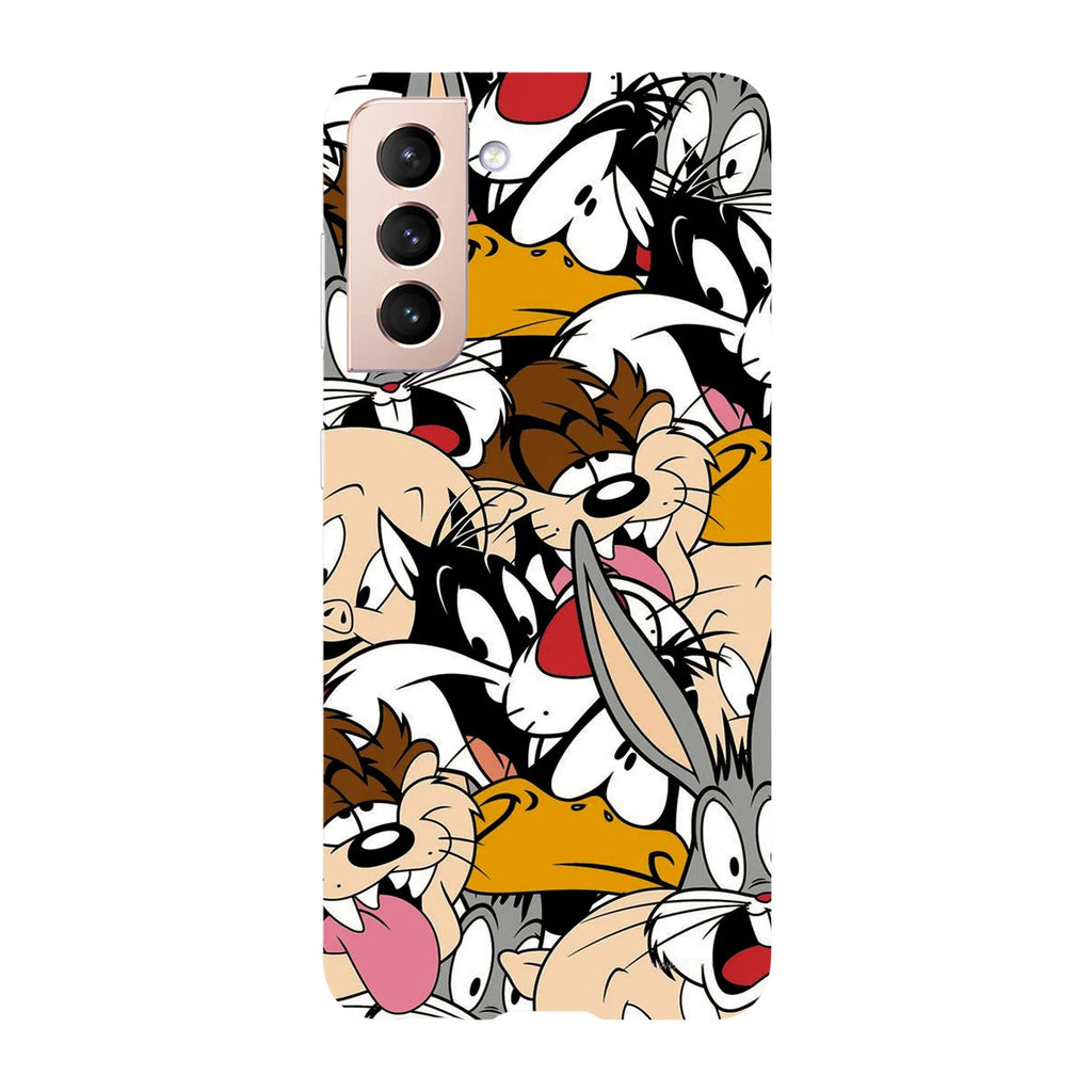 Husa compatibila cu Samsung Galaxy S22 Ultra model Looney Tunes, Silicon, TPU, Viceversa - Viceversa