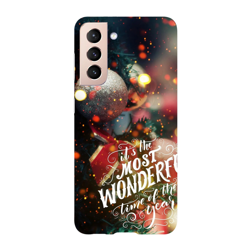 Husa Craciun compatibila cu Samsung Galaxy S22 Ultra model It's the most Wonderful time of the Year, Silicon, TPU, Viceversa - Viceversa