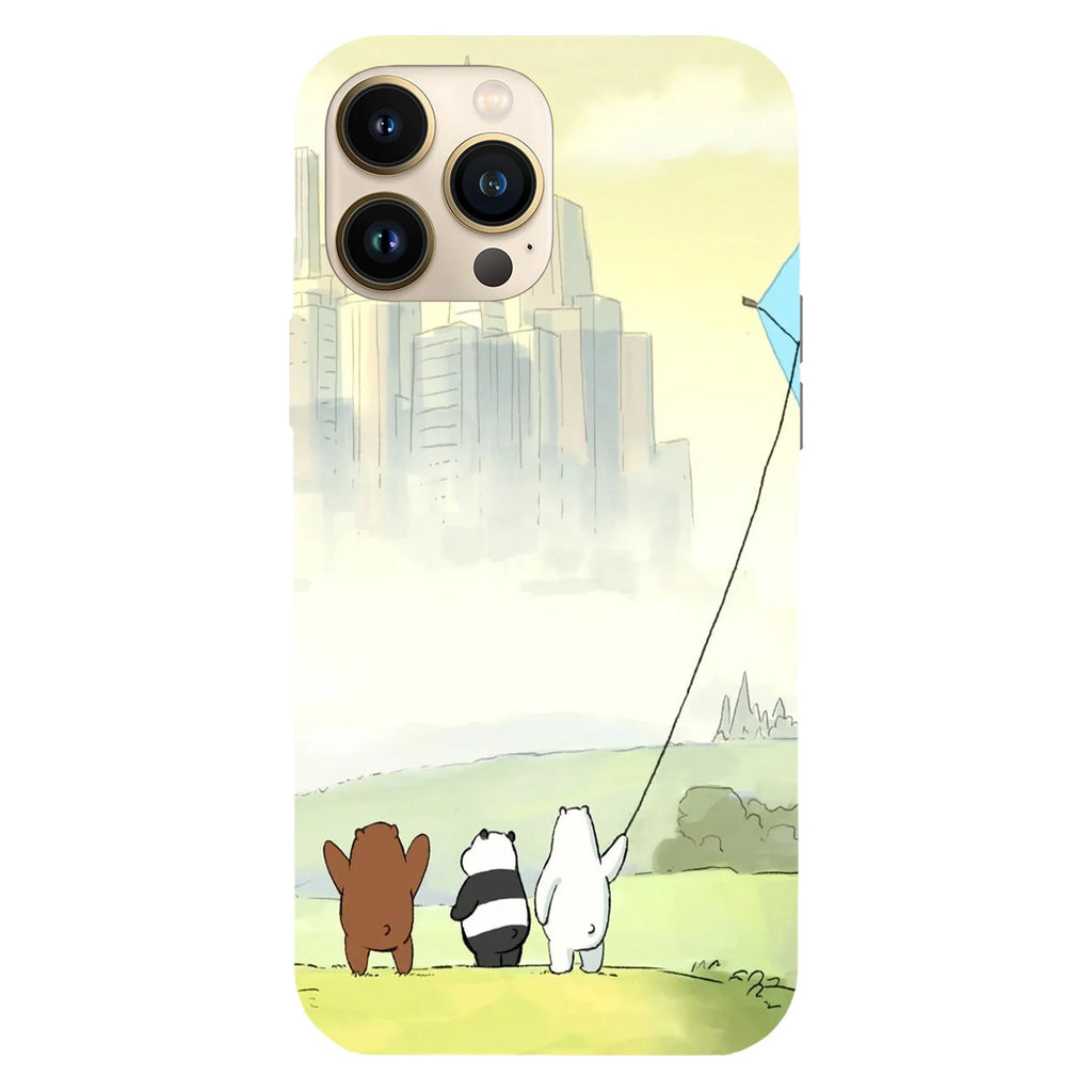 Husa compatibila cu Apple iPhone 15 Pro Max model The Three Bears kiting, Silicon, TPU, Viceversa - Viceversa