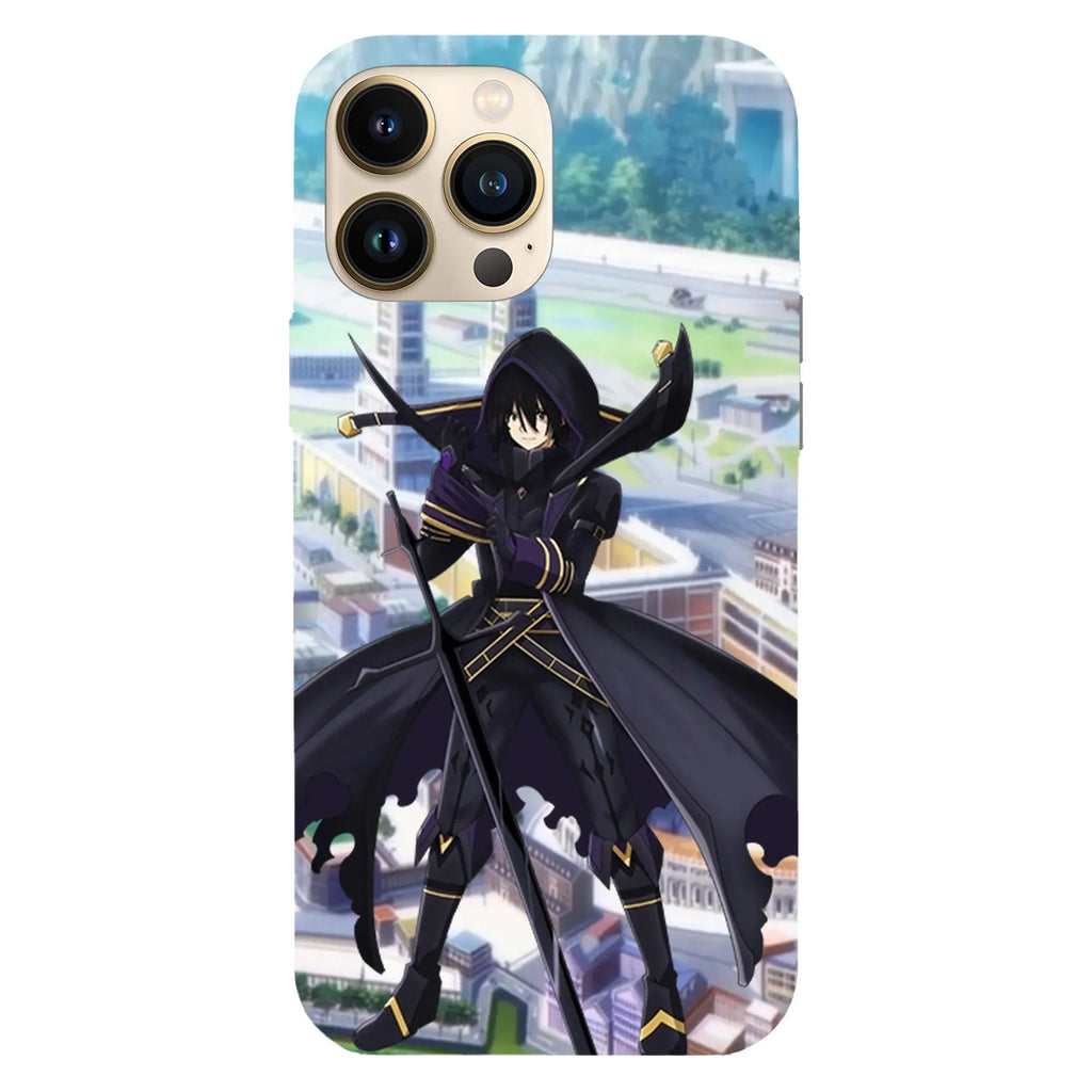 Husa telefon compatibila cu Apple iPhone 15 Pro, Viceversa, model Shadow The Eminence in Shadow, Silicon, TPU - Viceversa