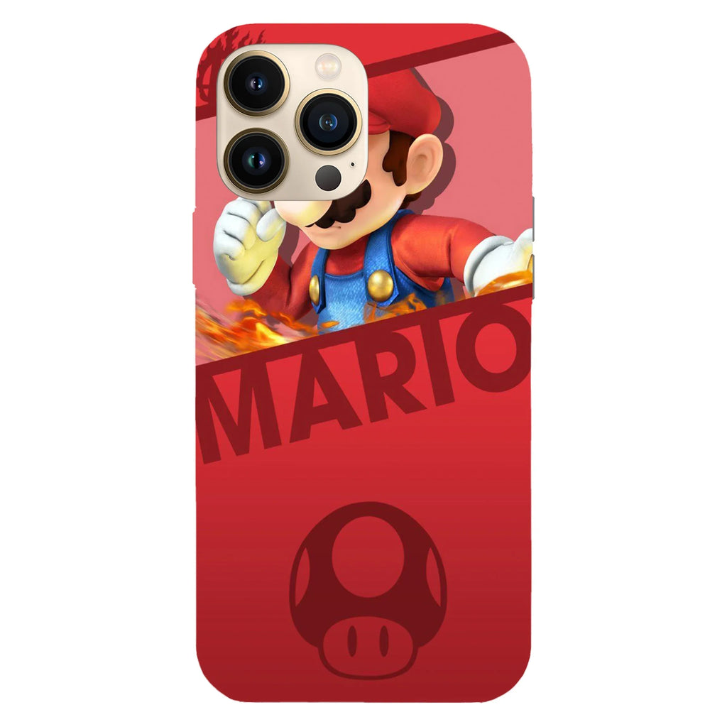 Husa compatibila cu Apple iPhone 15 Plus model Opponent Mario, Silicon, TPU, Viceversa - Viceversa