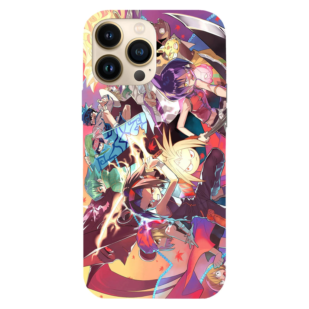 Husa telefon compatibila cu Apple iPhone 15 Pro, Viceversa, model Fight mode Shaman King, Silicon, TPU - Viceversa