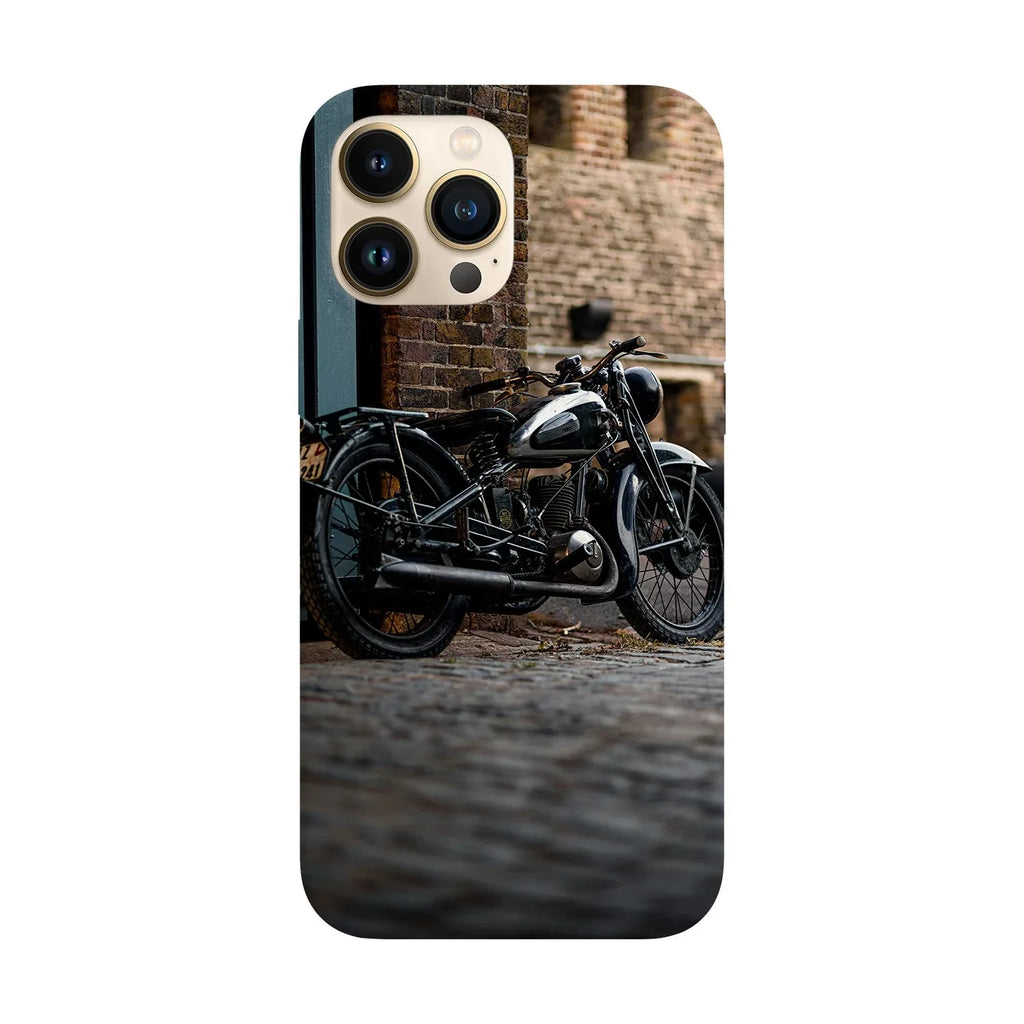 Husa compatibila cu Apple iPhone 15 model Retro motorbike, Silicon, TPU, Viceversa - Viceversa