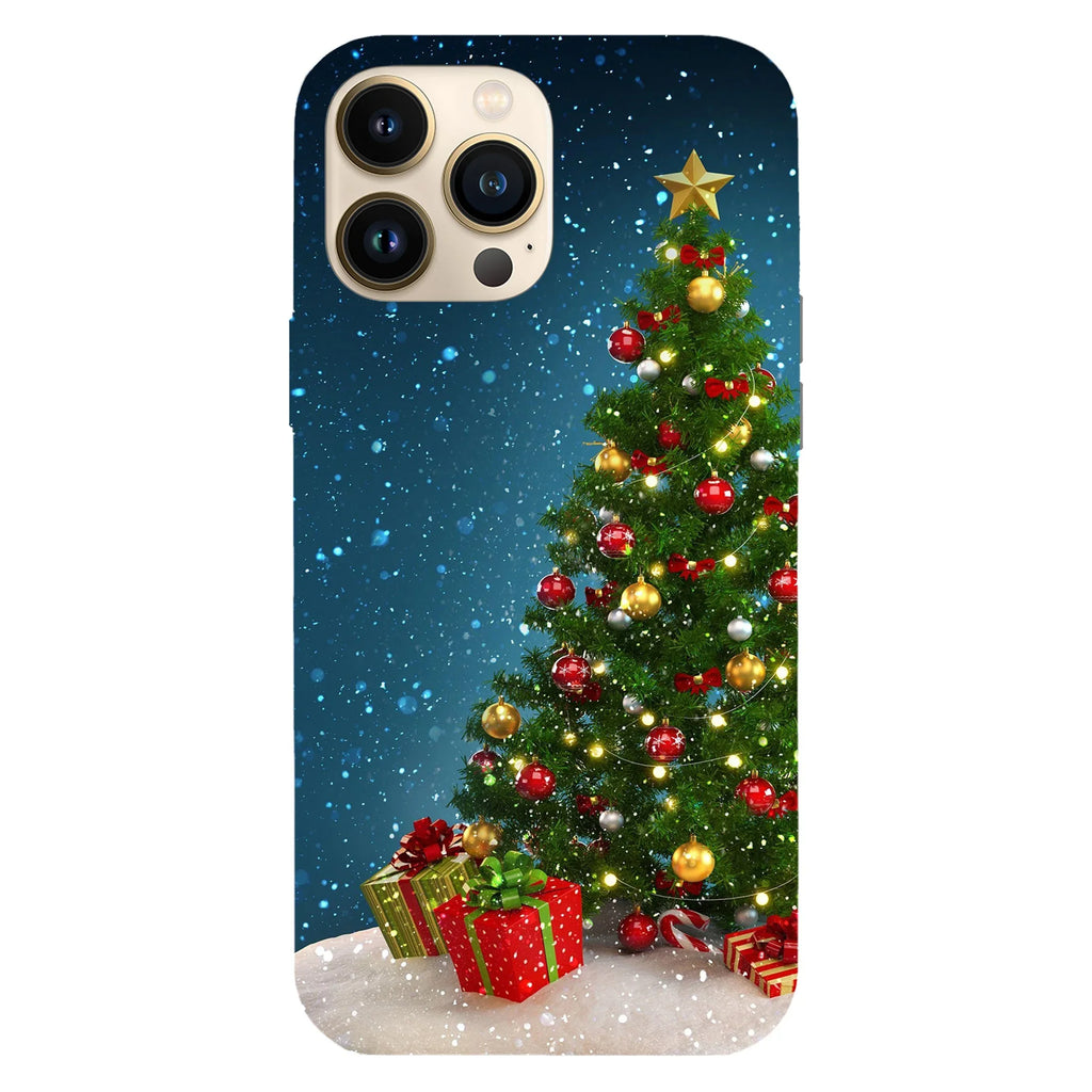 Husa Craciun compatibila cu Apple iPhone 15 Pro model Christmas Tree, Silicon, TPU, Viceversa - Viceversa