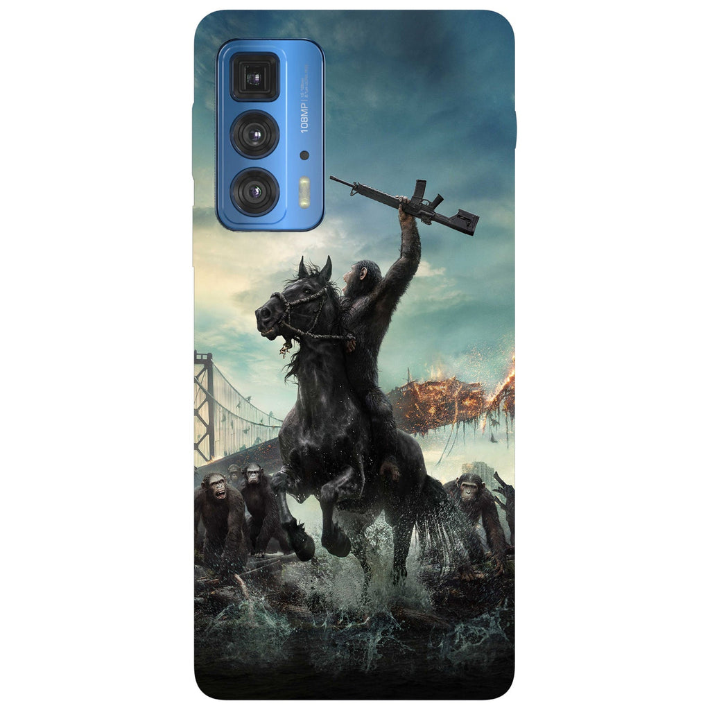Husă din silicon Motorola G50 cu Planet of the apes