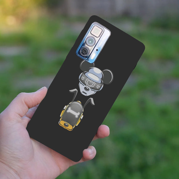 Husă din silicon Motorola G22 cu O g22 daft mouse
