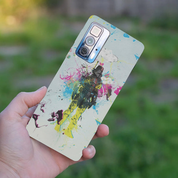 Husă din silicon Motorola G50 cu O g50 spray paint
