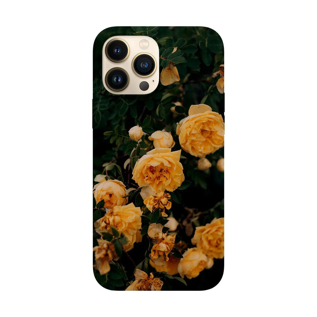 Husa compatibila cu Apple iPhone 15 model Golden Celebration Rose, Silicon, TPU, Viceversa - Viceversa