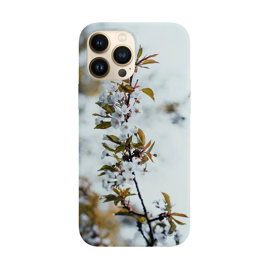 Husa compatibila cu Apple iPhone 15 model Cherries Flower, Silicon, TPU, Viceversa - Viceversa
