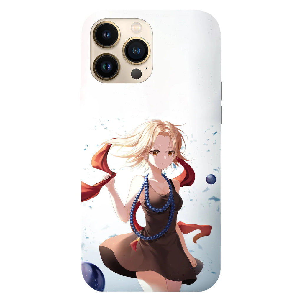 Husa telefon compatibila cu Apple iPhone 15 Pro, Viceversa, model Anna Kyoyama Shaman King, Silicon, TPU - Viceversa