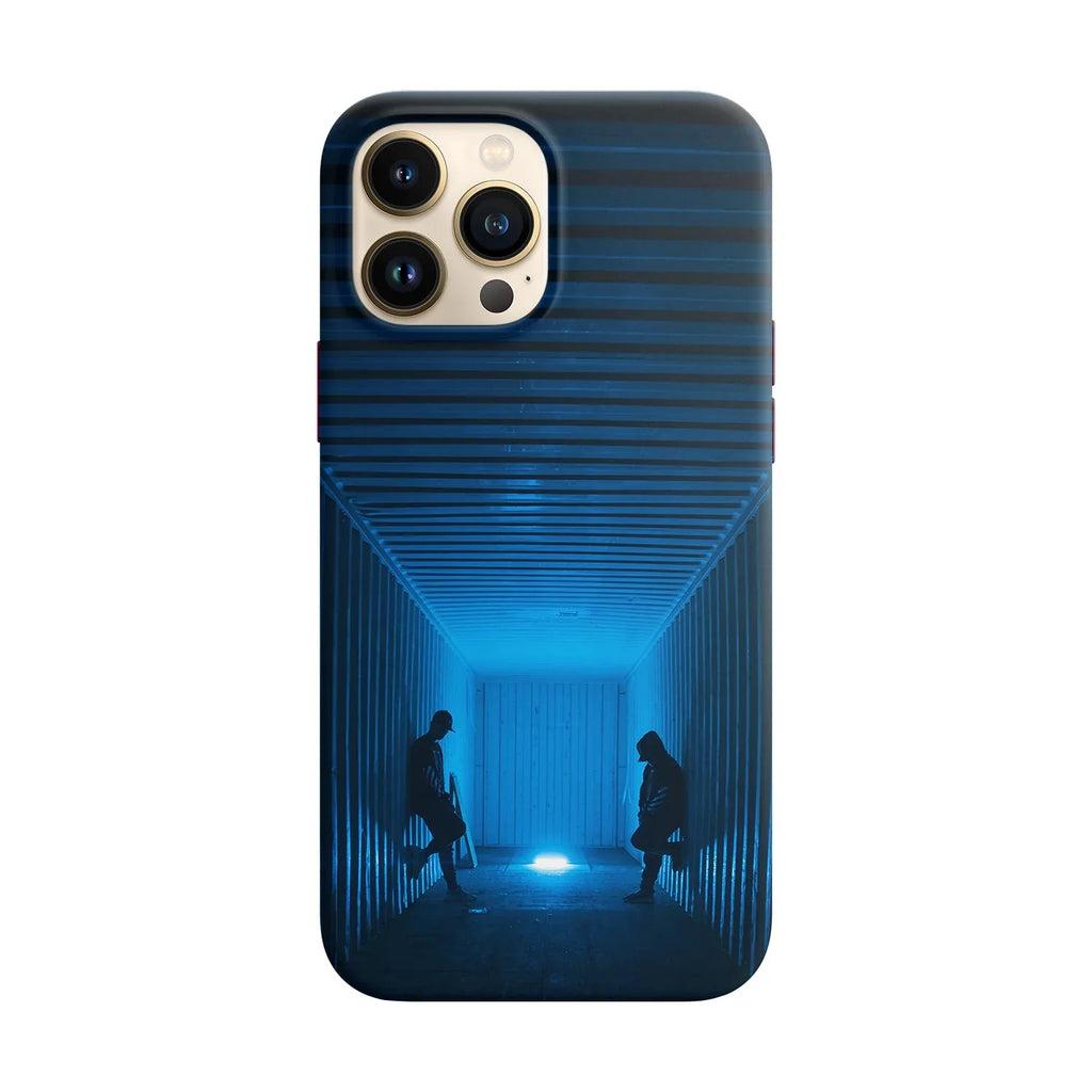 Husa compatibila cu Apple iPhone 15 Plus model Blue vibes, Silicon, TPU, Viceversa - Viceversa