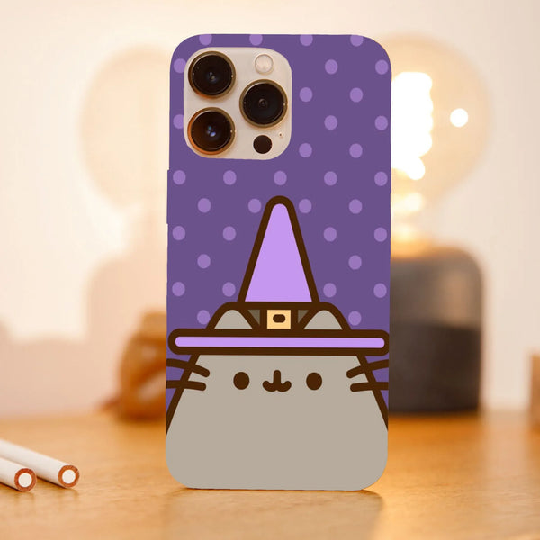 Husa compatibila cu Apple iPhone 15, Viceversa, model Wizzard Pusheen , Silicon, TPU - Viceversa