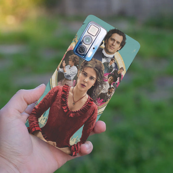 Husă din silicon Motorola Edge 20 cu Enola holmes