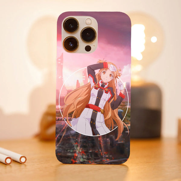 Husa telefon compatibila cu Apple iPhone 15 Plus, Viceversa, model Yuuki Asuna Sword Art Online, Silicon, TPU - Viceversa
