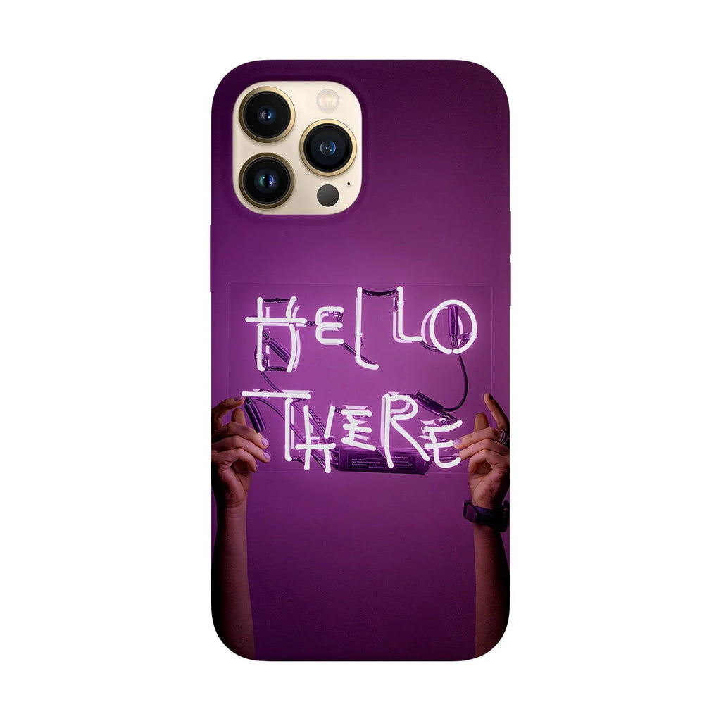 Husa compatibila cu Apple iPhone 15 model Hello There Purple Vibes, Silicon, TPU, Viceversa - Viceversa
