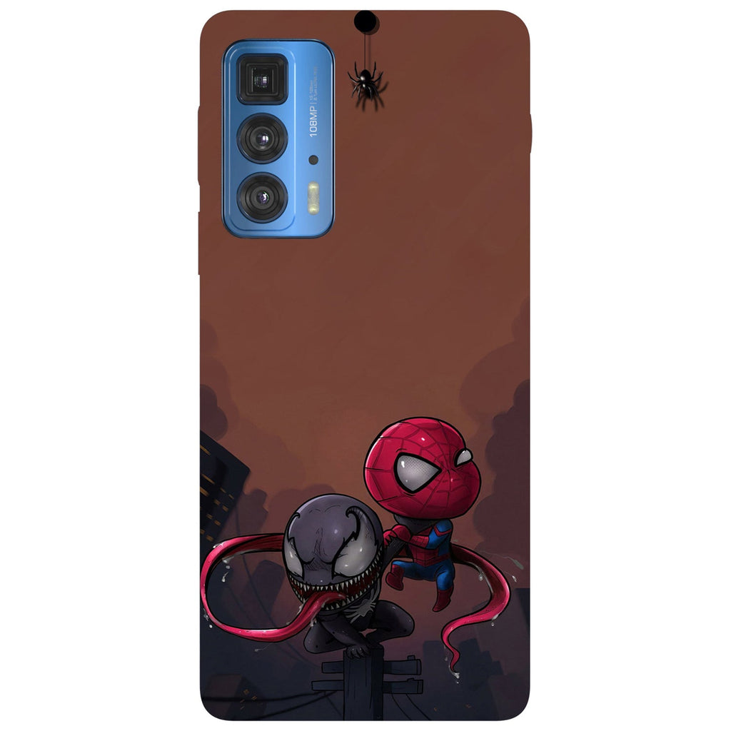 Husă din silicon Motorola G20 cu O g20 baby venom vs baby spiderman