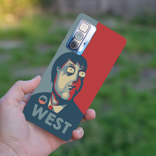 Husă din silicon Motorola G50 cu O g50 vote for mayor west