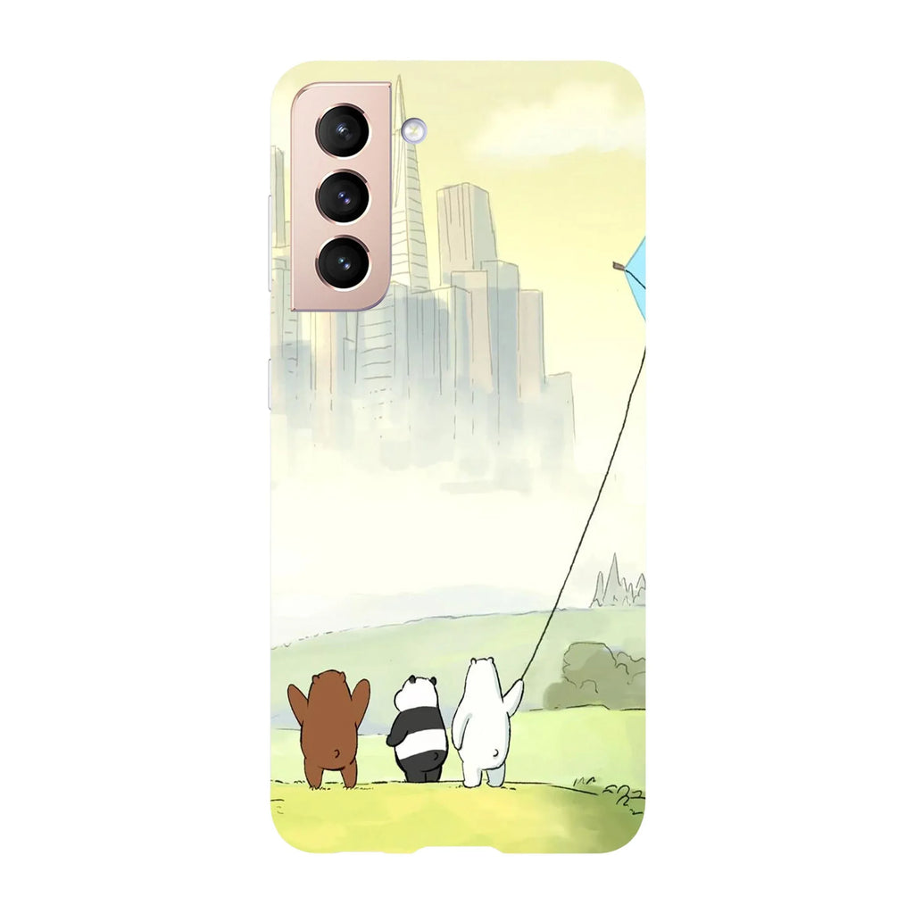 Husa compatibila cu Samsung Galaxy S22 Ultra model The Three Bears kiting, Silicon, TPU, Viceversa - Viceversa
