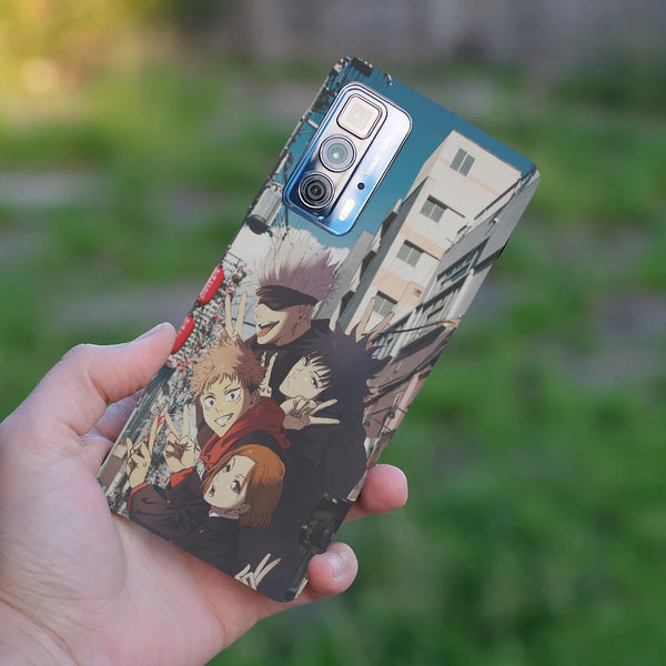 Husă din silicon Motorola G22 cu O g22 jujutsu kaisen anime