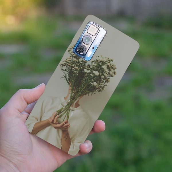 Husă din silicon Motorola G20 cu Flower vase