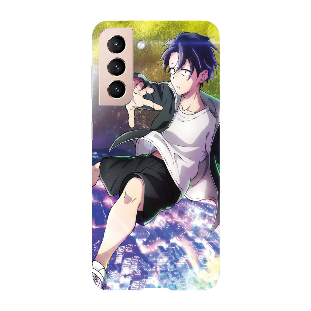 Husa compatibila cu Samsung Galaxy S22 Ultra model Kou Yamori Call of the Night, Silicon, TPU, Viceversa - Viceversa