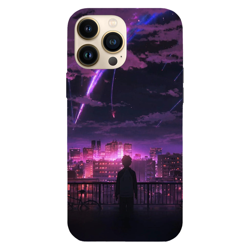 Husa telefon compatibila cu Apple iPhone 15 Plus, Viceversa, model Wish Your Name, Silicon, TPU - Viceversa