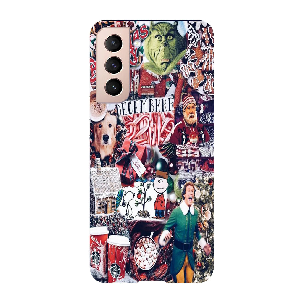Husa Craciun compatibila cu Samsung Galaxy S22 Ultra model December, Silicon, TPU, Viceversa - Viceversa