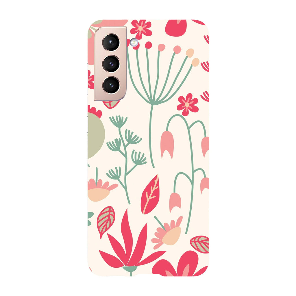 Husa compatibila cu Samsung Galaxy S22 Ultra model Floral mix pattern, Silicon, TPU, Viceversa - Viceversa