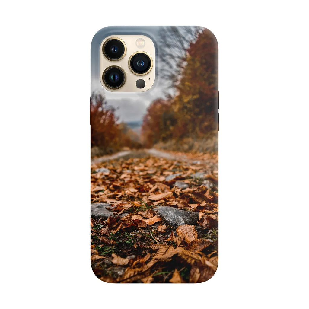 Husa compatibila cu Apple iPhone 15 model Falling leaves, Silicon, TPU, Viceversa - Viceversa