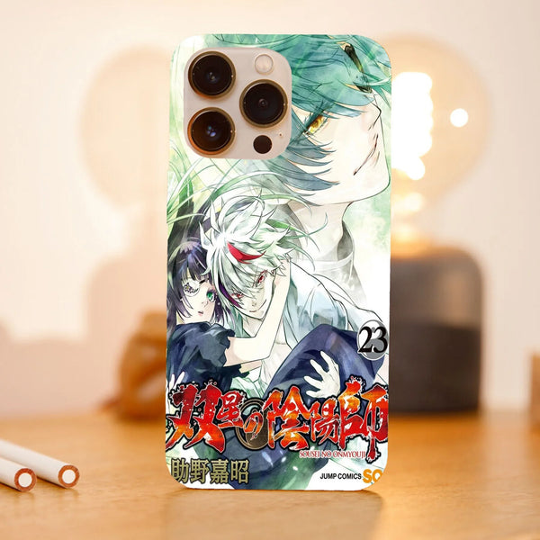 Husa telefon compatibila cu Apple iPhone 15 Plus, Viceversa, model Volume 23 Manga Twin Star Exorcists, Silicon, TPU - Viceversa