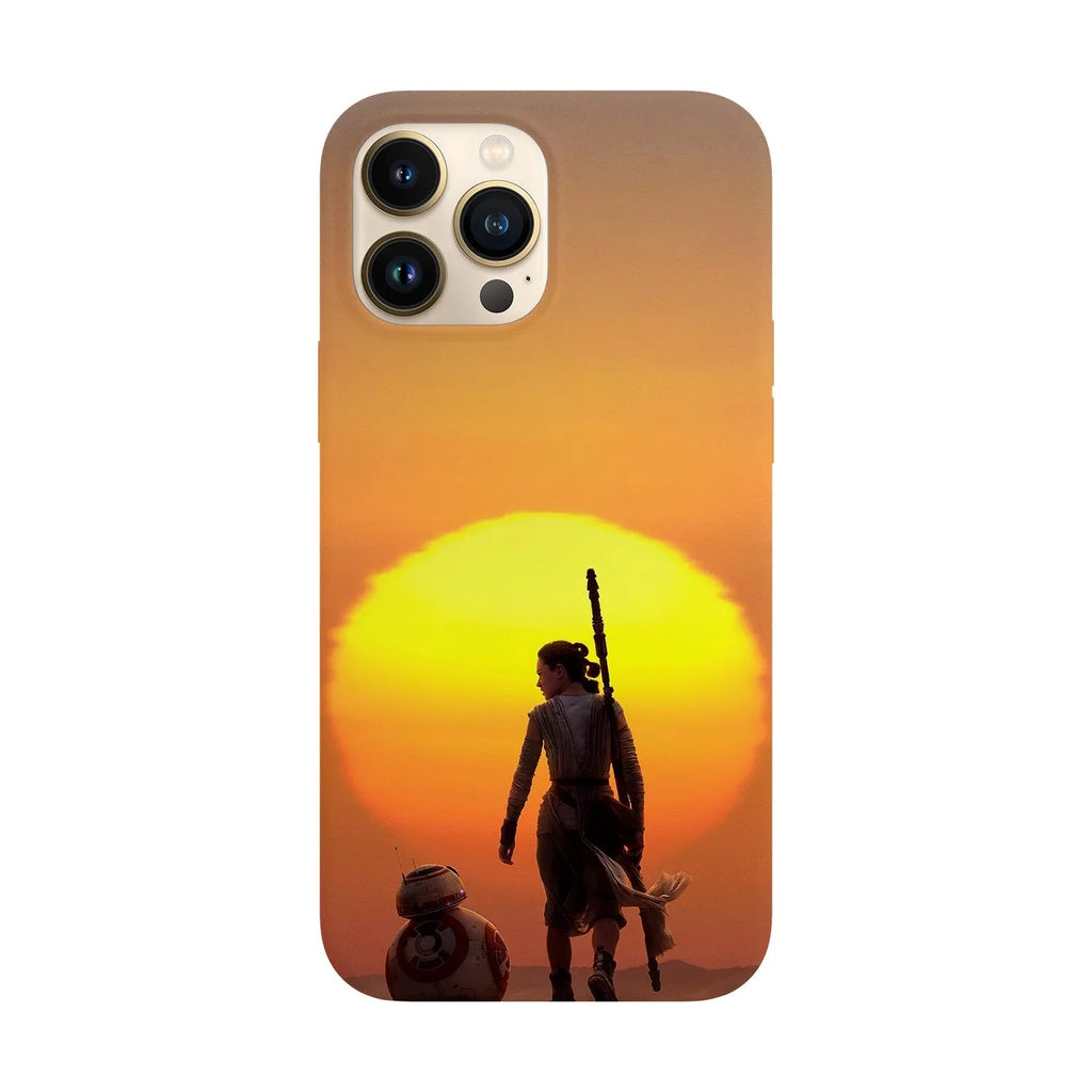 Husa compatibila cu Apple iPhone 15 model The Force Awakens, Silicon, TPU, Viceversa - Viceversa