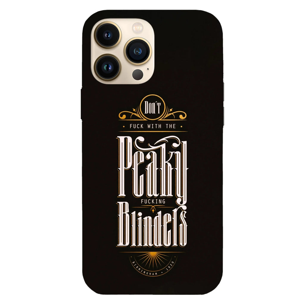 Husa compatibila cu Apple iPhone 15 Pro model Peaky Blinders Birmingham 1920, Silicon, TPU, Viceversa - Viceversa