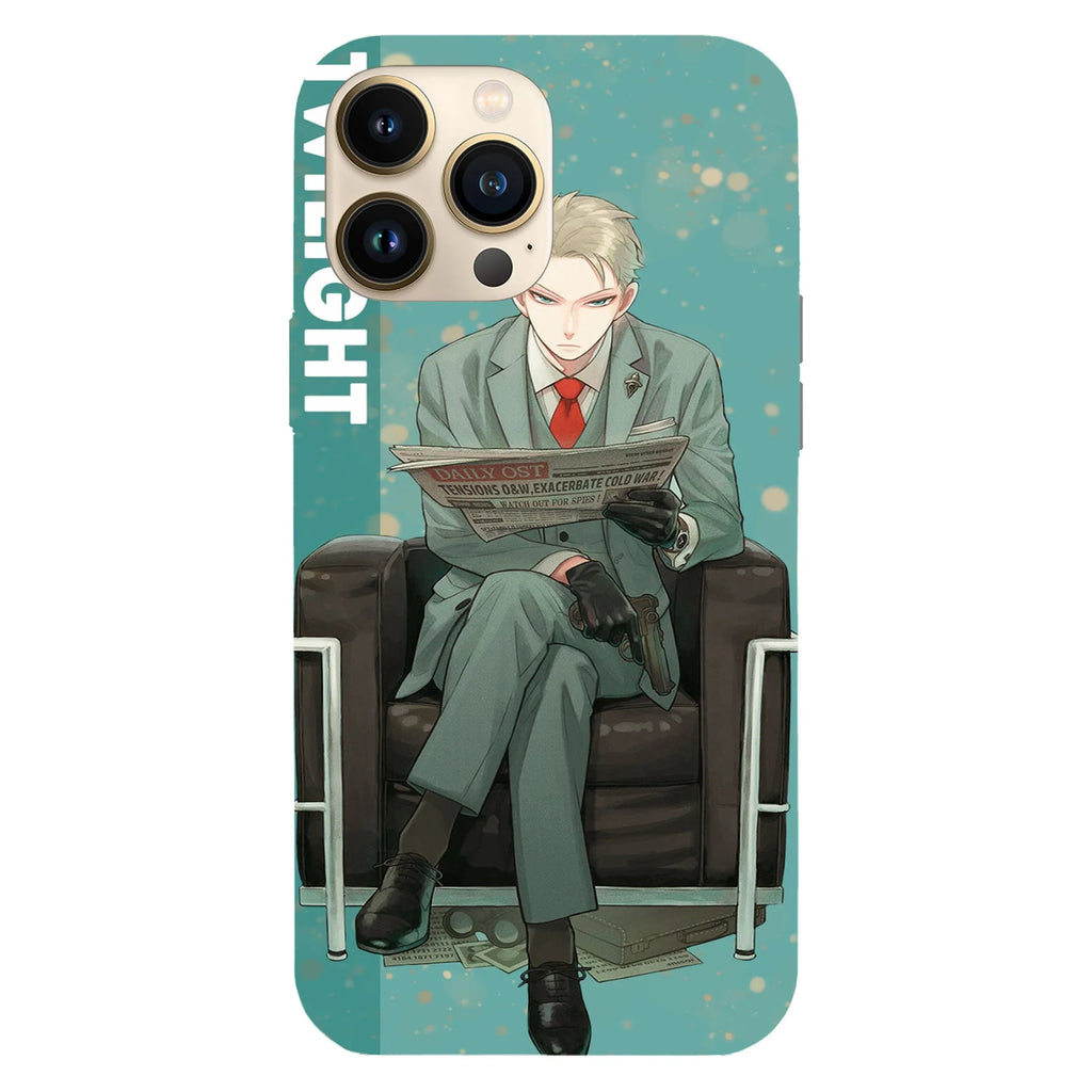 Husa compatibila cu Apple iPhone 15 Plus model Twilight Forger Spy x Family, Silicon, TPU, Viceversa - Viceversa