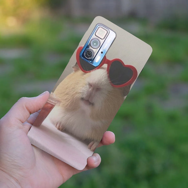 Husă din silicon Motorola Edge 20 Lite cu Cool guinea pig